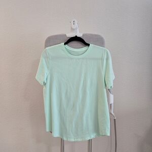 lululemon athletica Mint Green Short Sleeve Tee